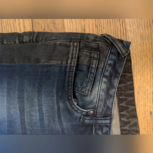 Evisu Kuro Raw Denim Jeans Sz 28 - Picture 7 of 15